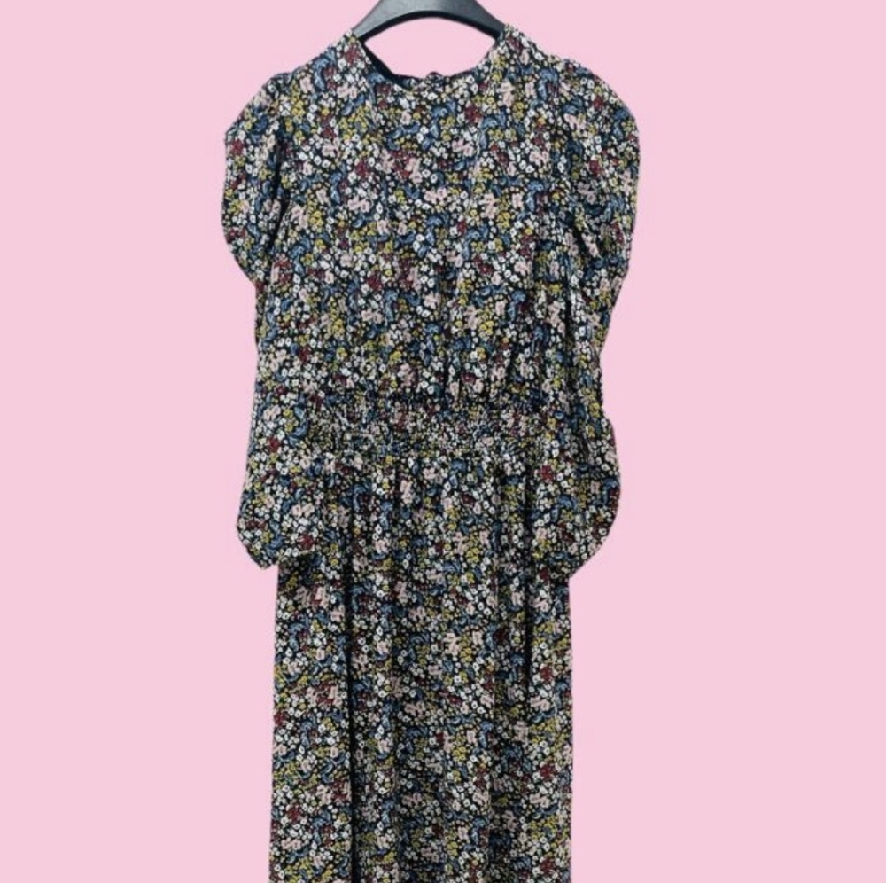 WAYF Floral Dress